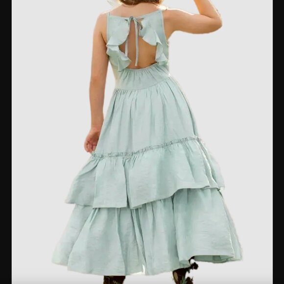 Joyfolie Evony Dress in Ice Blue, Girls 12 - Picture 3 of 13